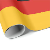 DEUTSCHE FLAGGEN-FARBEN GESCHENKPAPIER (Rolleneckpunkt)