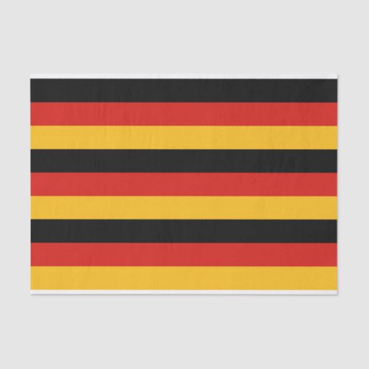 DEUTSCHE FLAGGEN-FARBEN + Ihre Ideen Seidenpapier (Vorderseite)