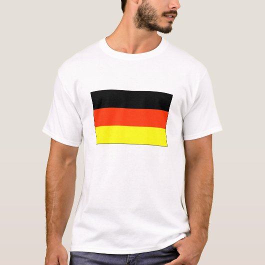 Deutsche Flaggen-T - Shirts und Geschenke - (Vorderseite)