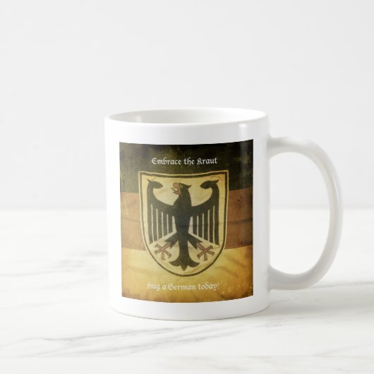 Deutsche Flaggen-Tasse Kaffeetasse (Rechts)