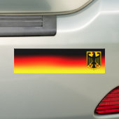 Deutsche Flaggenfarben des Autoaufklebers und Autoaufkleber (Auf Auto)