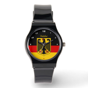Deutsche Flaggenwache, Deutschland - Patrioten/Spo Armbanduhr