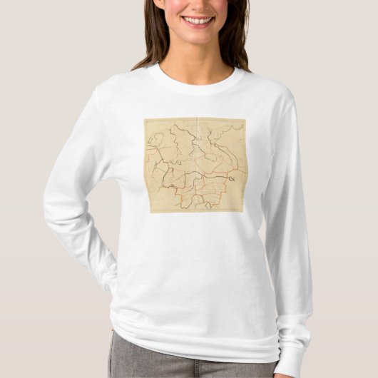 Deutsche Flüsse 2 T-Shirt (Vorderseite)