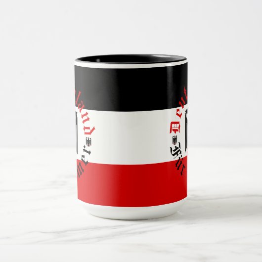 Deutsche Forever/Schwarzadler/Deutschland Fahne Ta Tasse (Zentrum)