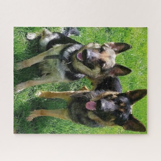 DEUTSCHE FRAU SHEPHERD PUZZLE (Horizontal)