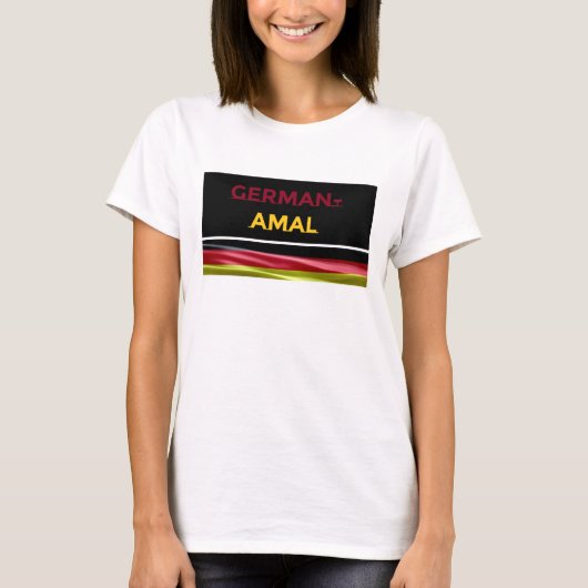 Deutsche Frauen T-Shirt (Vorderseite)
