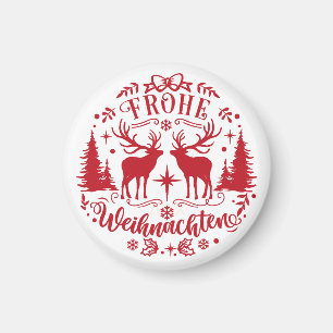 Deutsche Frohe Weihnachten Weihnachten Magnet