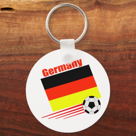 Deutsche Fußballmannschaft Schlüsselanhänger (Vorderseite)