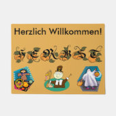 Deutsche Fußmatte des Fall-(Herbst) (Vorderseite)