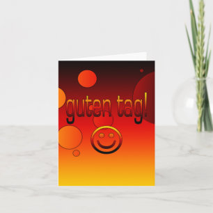 Deutsche Geschenke: Guten Tag Karte