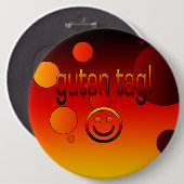 Deutsche Geschenke: Hallo/Guten Umbau-Gesicht Button (Vorne & Hinten)