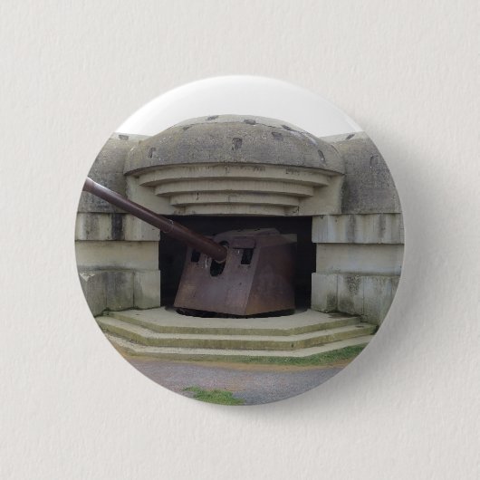 Deutsche Gewehr-Position, die Normandie-Strand Button (Vorderseite)