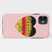 Deutsche Girl Case-Mate iPhone Hülle (Rückseite (Horizontal))