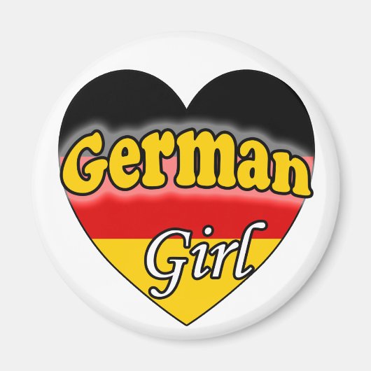 Deutsche Girl Magnet (Vorne)