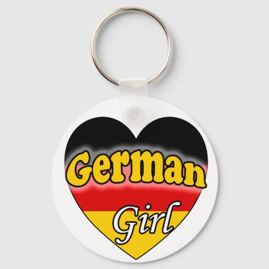 Deutsche Girl Schlüsselanhänger (Vorderseite)