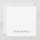 Deutsche Glückwünsche Karte (Rückseite)