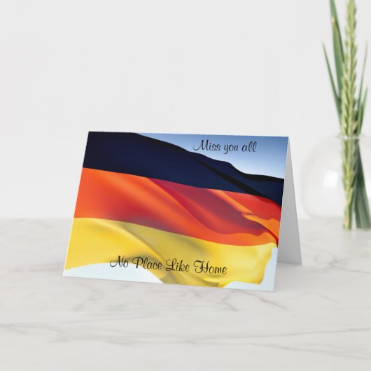 deutsche Grußkarten Karte (Vorderseite)