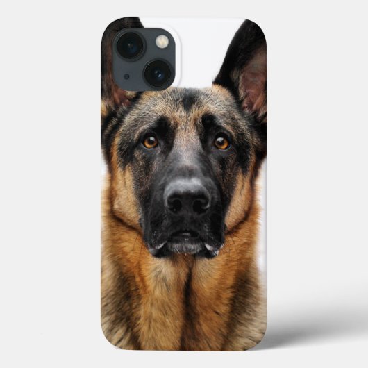 Deutsche Hirte sitzen Case-Mate iPhone Hülle (Rückseite)