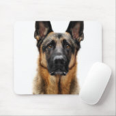 Deutsche Hirte sitzen Mousepad (Mit Mouse)