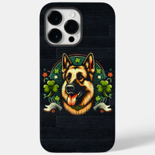 Deutsche Hirte St Patrick's Day Shepherd Dog Gesch Case-Mate iPhone 14 Pro Max Hülle