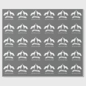 Deutsche Hirten Hochzeitskuppel mit individuellem Geschenkpapier (Flach)