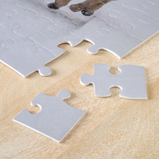 Deutsche Hirten im Snow-Jigsaw-Puzzle Puzzle (Seite)