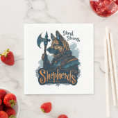 Deutsche Hirten in Viking Valor Serviette (Beispiel)