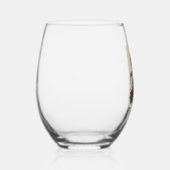 Deutsche Hirten inmitten blühender Monde Weinglas Ohne Stiel (Rechts)