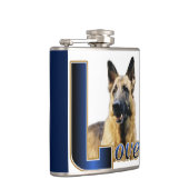Deutsche Hirten LIEBE Geschenke Flachmann (Rechts)