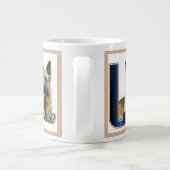 Deutsche Hirten LIEBE Geschenke Jumbo-Tasse (Rückseite)
