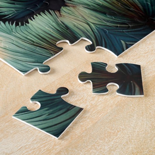 Deutsche Hirten Wandern auf dem Berg Puzzle (Seite)