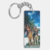 Deutsche Hirtengruppe Schlüsselanhänger (Vorderseite links)