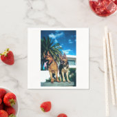 Deutsche Hirtengruppe Serviette (Beispiel)