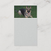 Deutsche Hirtenkarte Visitenkarte (Rückseite)