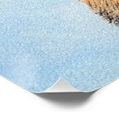 Deutsche Hirtenmalerei - Niedliche Original Hunde- Poster (Ecke)