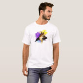 Deutsche Hirtenmalerei T-Shirt (Vorne ganz)