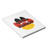 Deutsche Hirtenpfanne Notizblock (angewinkelt)