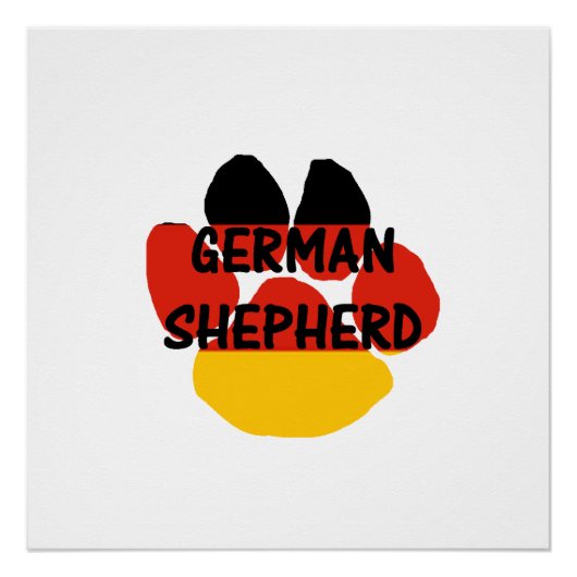 Deutsche Hirtenpfanne Poster (Vorderseite)