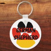 Deutsche Hirtenpfanne Schlüsselanhänger (Vorderseite)