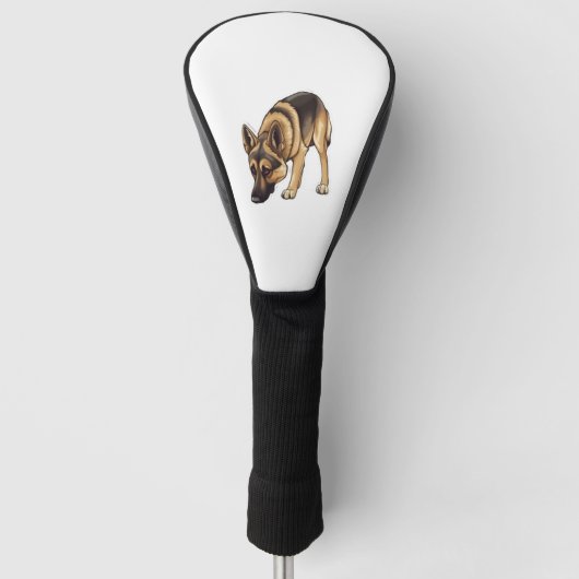 Deutsche Hirtenverfolgung Golf Headcover (Vorderseite)