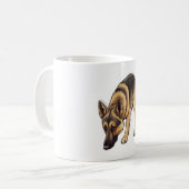 Deutsche Hirtenverfolgung Kaffeetasse (Vorderseite Links)