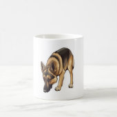 Deutsche Hirtenverfolgung Kaffeetasse (Mittel)