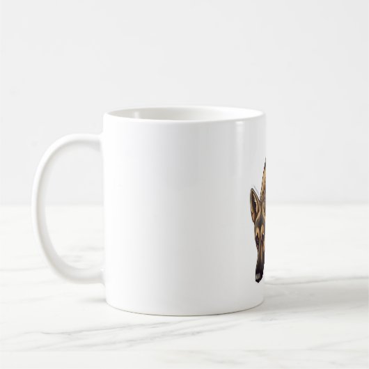 Deutsche Hirtenverfolgung Kaffeetasse (Links)