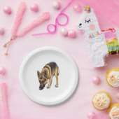 Deutsche Hirtenverfolgung Pappteller (Party)