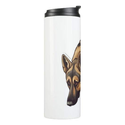 Deutsche Hirtenverfolgung Thermosbecher (Nach links gedreht)