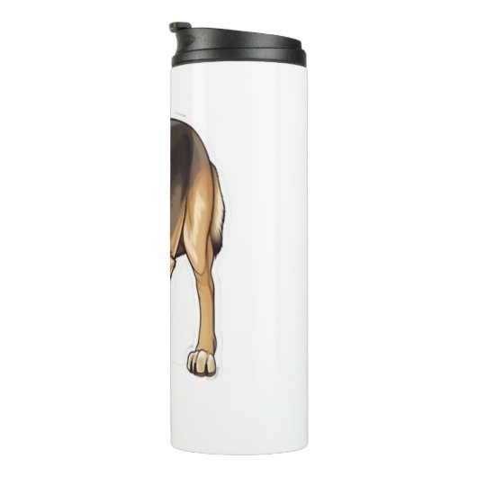 Deutsche Hirtenverfolgung Thermosbecher (Nach rechts gedreht)