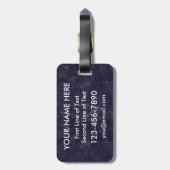 Deutsche Hockey Flag Custom Luggage Gepäckanhänger (Rückseite vertikal)