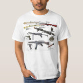 Deutsche Infanterie-Waffen von WW2 T-Shirt (Vorderseite)