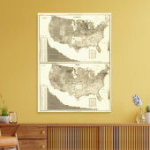 Deutsche, Iren Leinwanddruck (Insitu (Wohnzimmer))