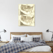 Deutsche, Iren Leinwanddruck (Insitu (Schlafzimmer))